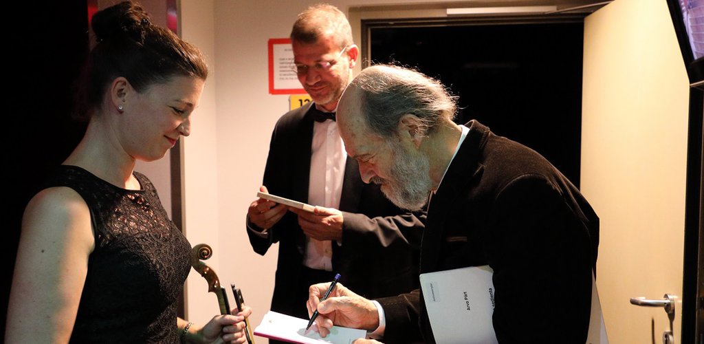 Arvo Pärt is hallotta